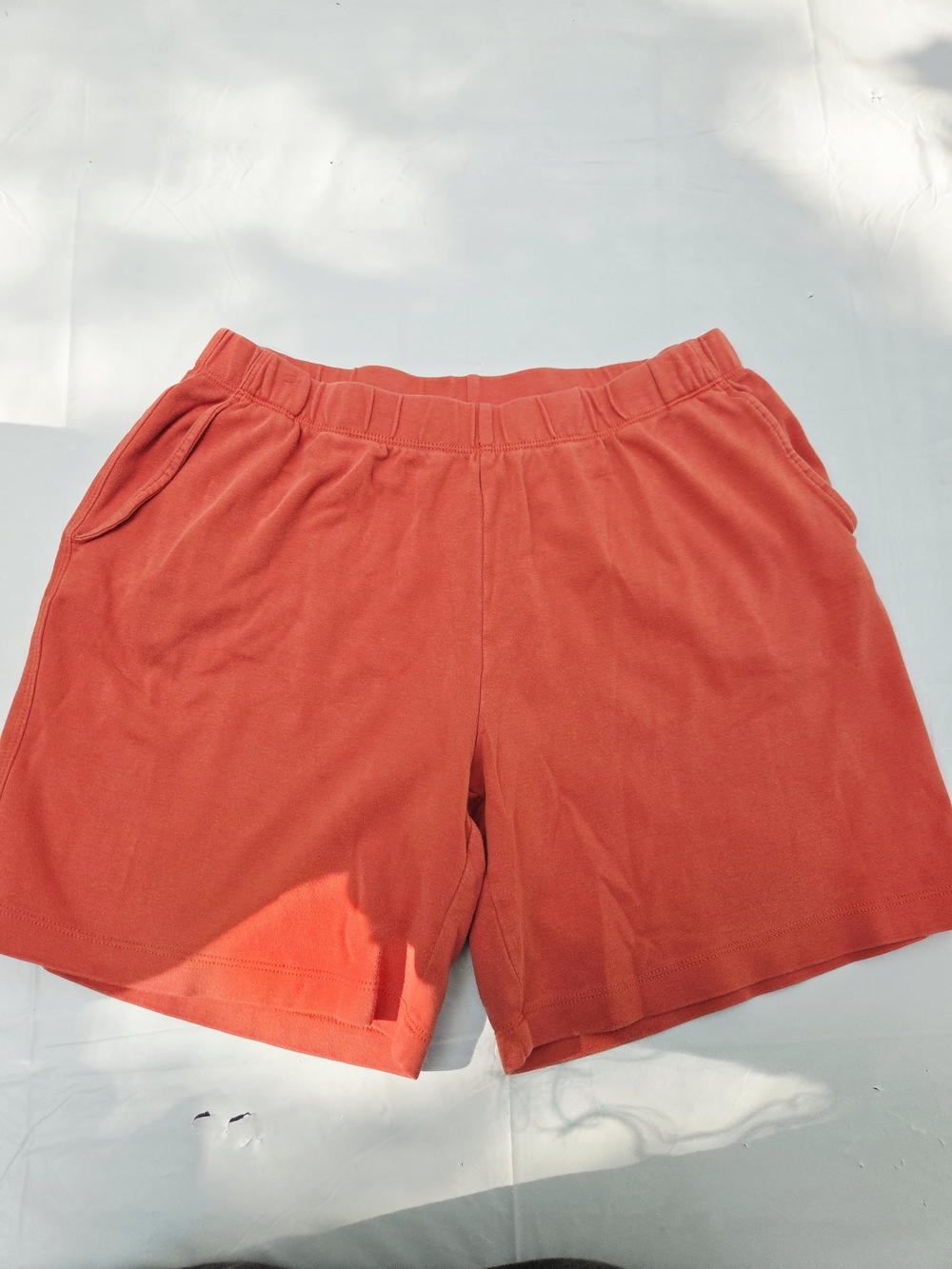 🔴4 For $25🔴 Lands' End Women's Athletic Shorts in Coral Red